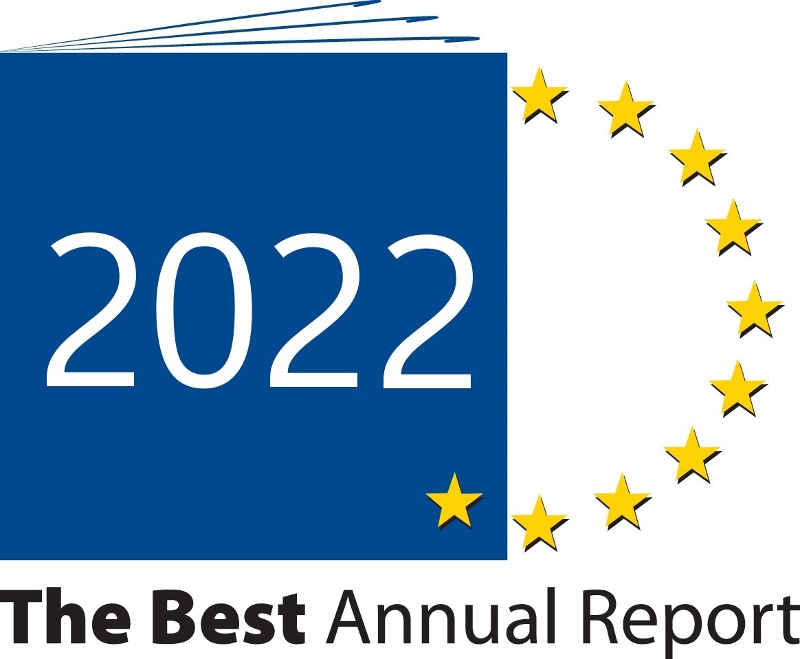 Logotyp <span lang="en">The Best Annual Report 2022</span>