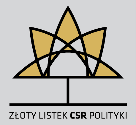 Logotyp Zielony Listek <span lang="en">CSR</span> Polityki