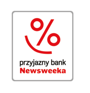 Logo przyjazny bank <span lang="en">Newsweeka</span>
